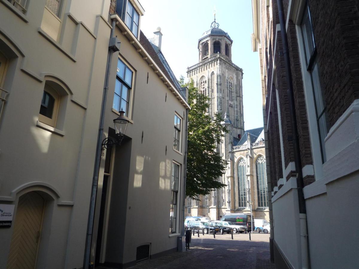 Hanzestadslogement De Leeuw, In Het Centrum, Met Een Binnenplaats, Kamers Met Badkamer En Toilet En Een Keukentje Deventer Ngoại thất bức ảnh